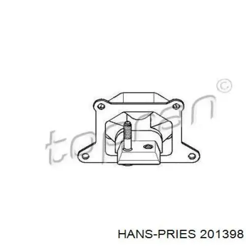 201398 Hans Pries (Topran) подушка (опора двигателя правая передняя)