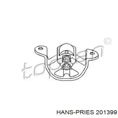 201399 Hans Pries (Topran) подушка (опора двигателя правая)