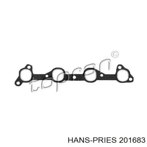 Прокладка коллектора 201683 Hans Pries (Topran)