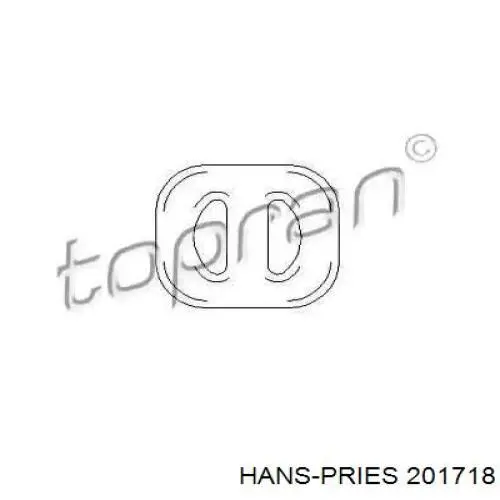 Подушка глушителя 201718 Hans Pries (Topran)