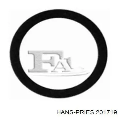 Прокладка глушителя монтажная 90324050 Opel