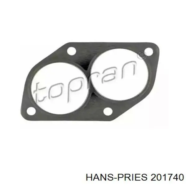 201740 Hans Pries (Topran) прокладка приемной трубы глушителя