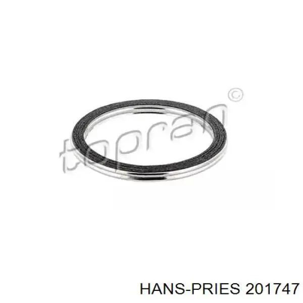 Прокладка глушителя 201747 Hans Pries (Topran)