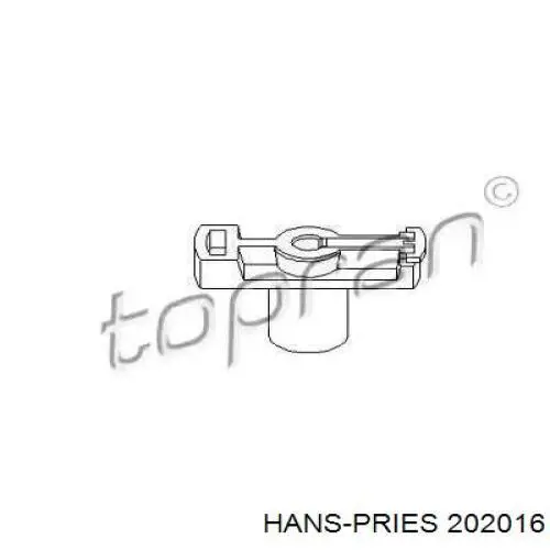 202016 Hans Pries (Topran) бегунок (ротор распределителя зажигания, трамблера)