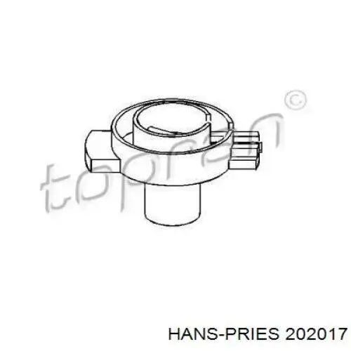 Бегунок распределителя зажигания 202017 Hans Pries (Topran)