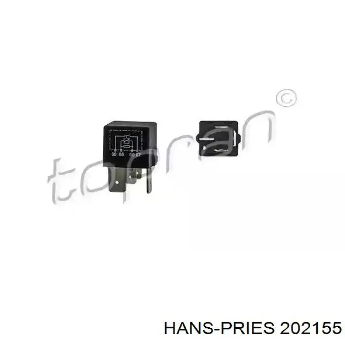 Реле электробензонасоса Hans Pries (Topran) 202155 цена, от 9.06 USD