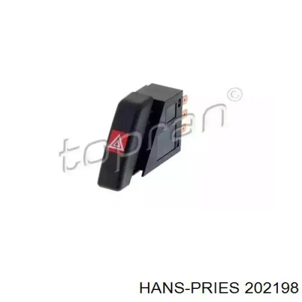 202198 Hans Pries (Topran) кнопка включения аварийного сигнала