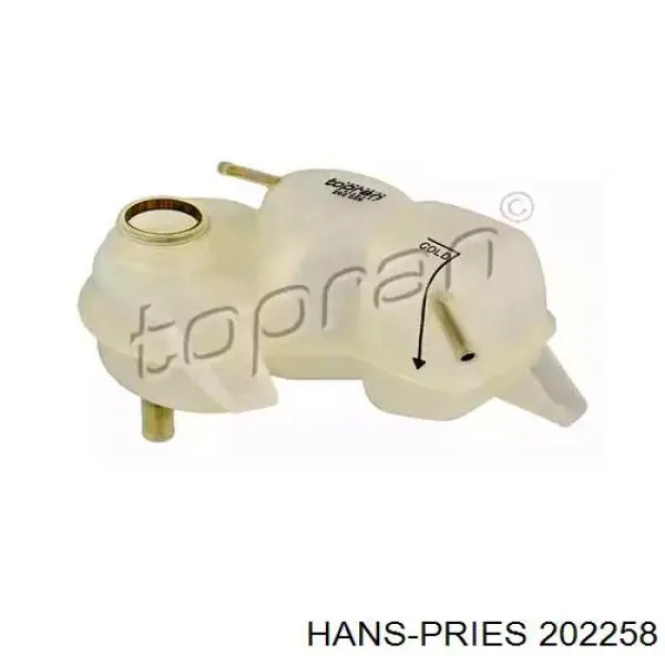 202258 Hans Pries (Topran) Расширительный бачок охлаждения