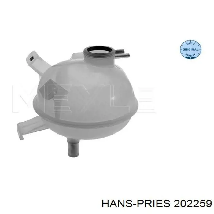 Бачок системы охлаждения двигателя расширительный Hans Pries (Topran) 202259 цена, от 12.04 USD