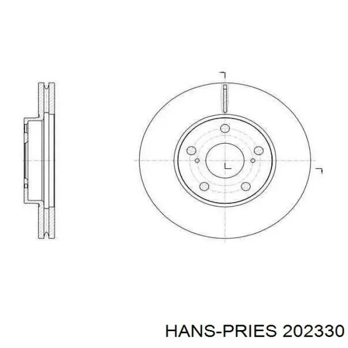 Прокладка термостата Hans Pries (Topran) 202330 цена, от 1.10 USD