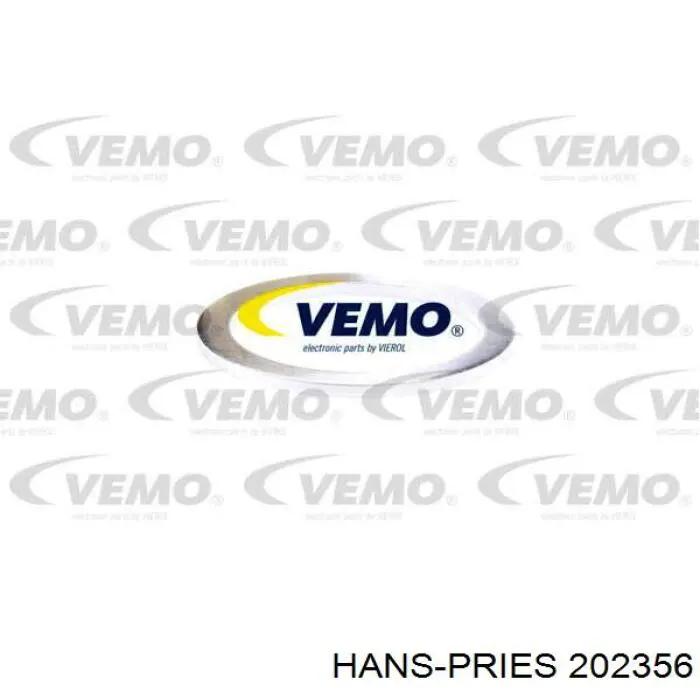 Купить 202356 Hans Pries (Topran) Датчик включения вентилятора радиатора 