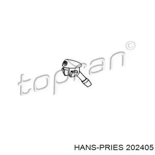 Injetor de fluido para lavador de pára-brisas para Opel Kadett (35, 36, 45, 46)