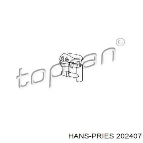 202407 Hans Pries (Topran) форсунка омывателя лобового стекла