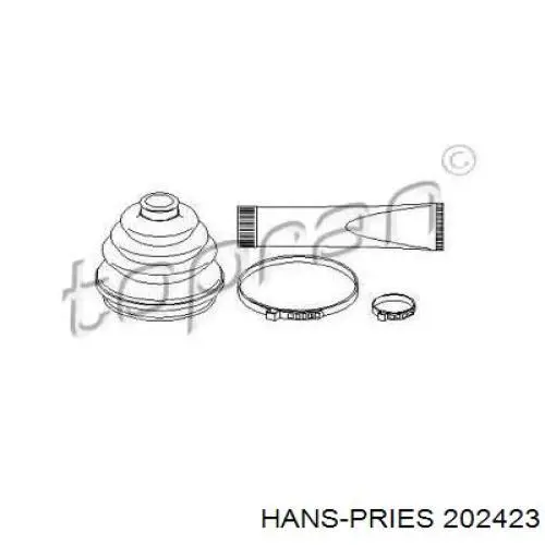 Пыльник ШРУСа наружный 202423 Hans Pries (Topran)