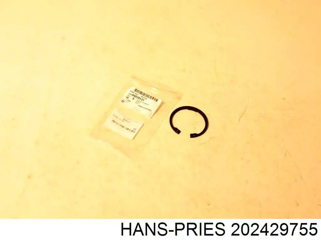 202 429 755 Hans Pries (Topran) подшипник ступицы передней