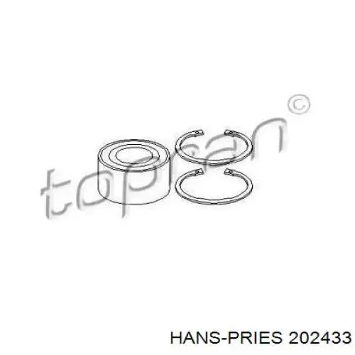 Подшипник ступицы 202433 Hans Pries (Topran)