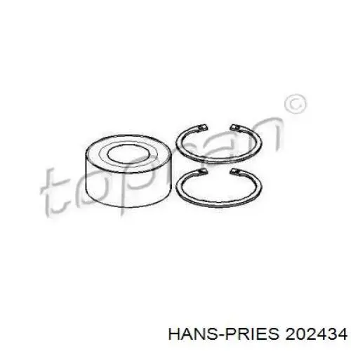 Подшипник ступицы 202434 Hans Pries (Topran)