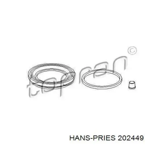 Ремкомплект переднего суппорта 202449 Hans Pries (Topran)