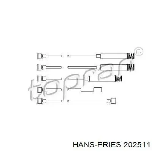 202511 Hans Pries (Topran) высоковольтные провода