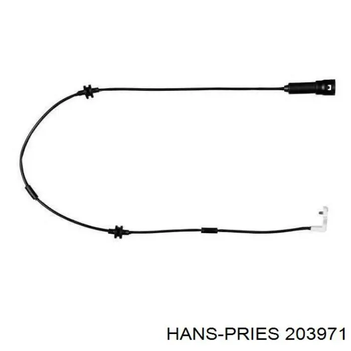 Сигнализатор износ тормозных колодок Hans Pries (Topran) 203971 цена, от 6.70 USD