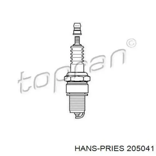 205041 Hans Pries (Topran) Свечи зажигания