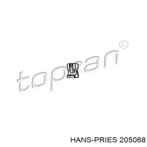 Подушка глушителя 205068 Hans Pries (Topran)