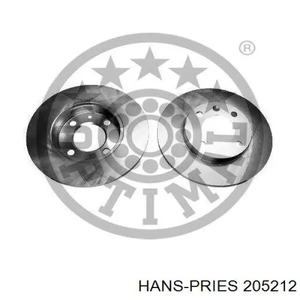 Распылитель форсунки 205212 Hans Pries (Topran)