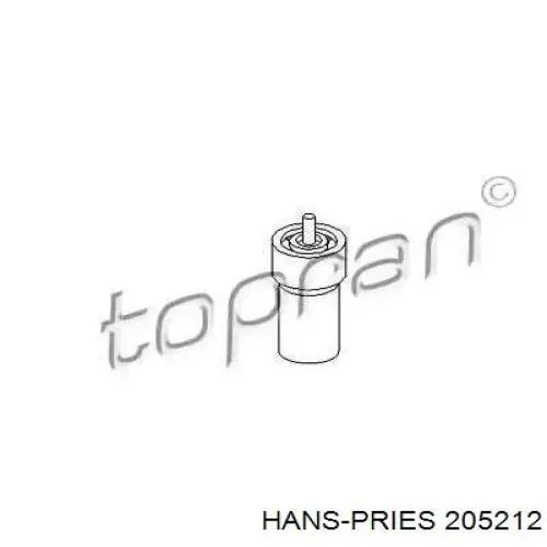 205212 Hans Pries (Topran) распылитель дизельной форсунки