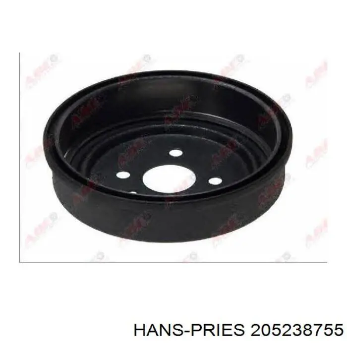 Тормозной барабан 205238755 Hans Pries (Topran)