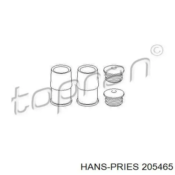 Купить 205465 Hans Pries (Topran) Опора переднего амортизатора