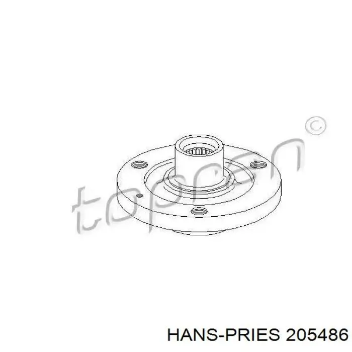 Ступицы задних колес Opel 0418122 цена, от 14.20 USD
