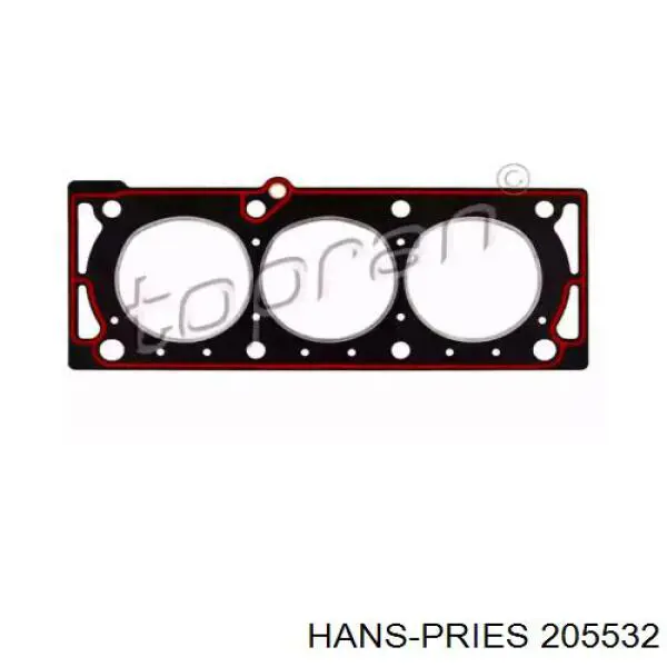 Прокладка ГБЦ 205532 Hans Pries (Topran)