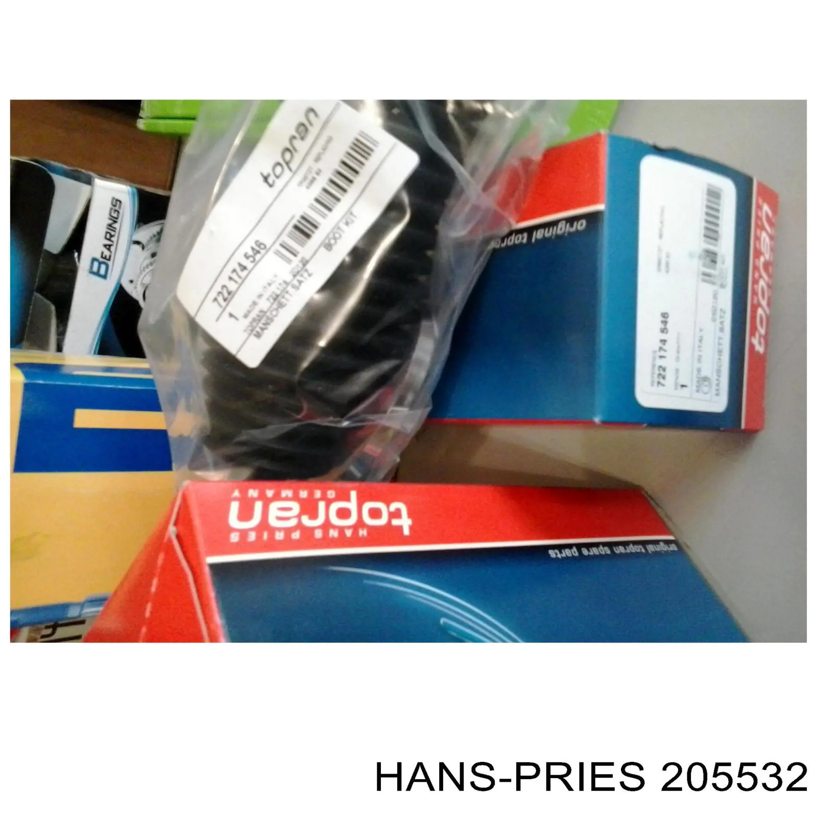 Прокладка ГБЦ Hans Pries (Topran) 205532 цена, от 10.14 USD