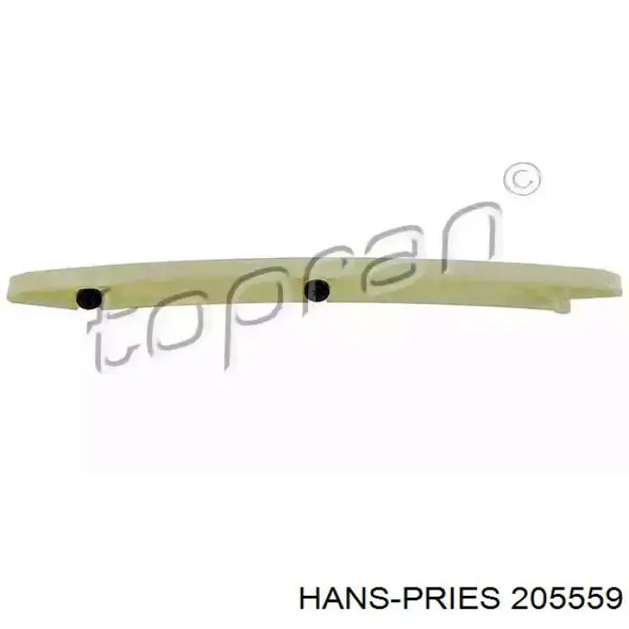 205559 Hans Pries (Topran) amortecedor de cadeia do mecanismo de distribuição de gás, direito