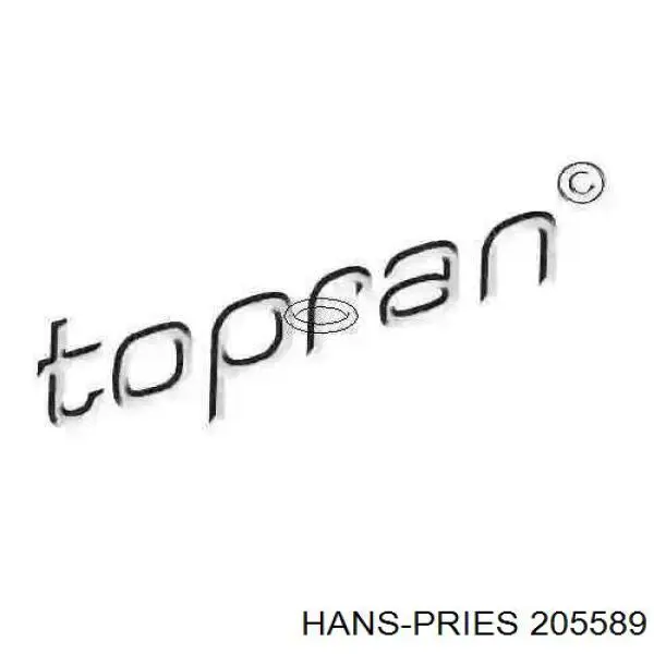 205589 Hans Pries (Topran) прокладка масляного насоса