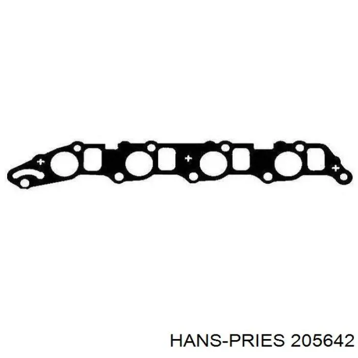 Прокладка всасывающего коллектора Hans Pries (Topran) 205642 цена, от 5.12 USD