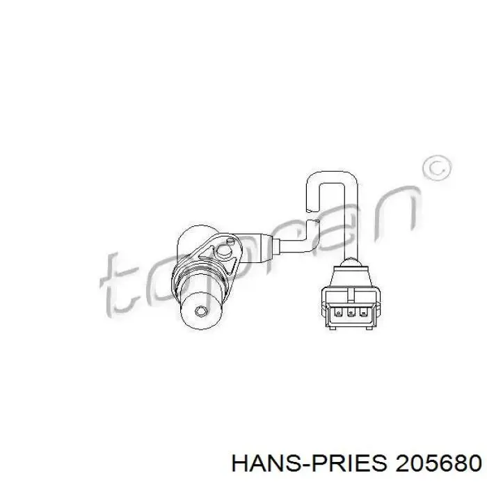 205680 Hans Pries (Topran) датчик коленвала