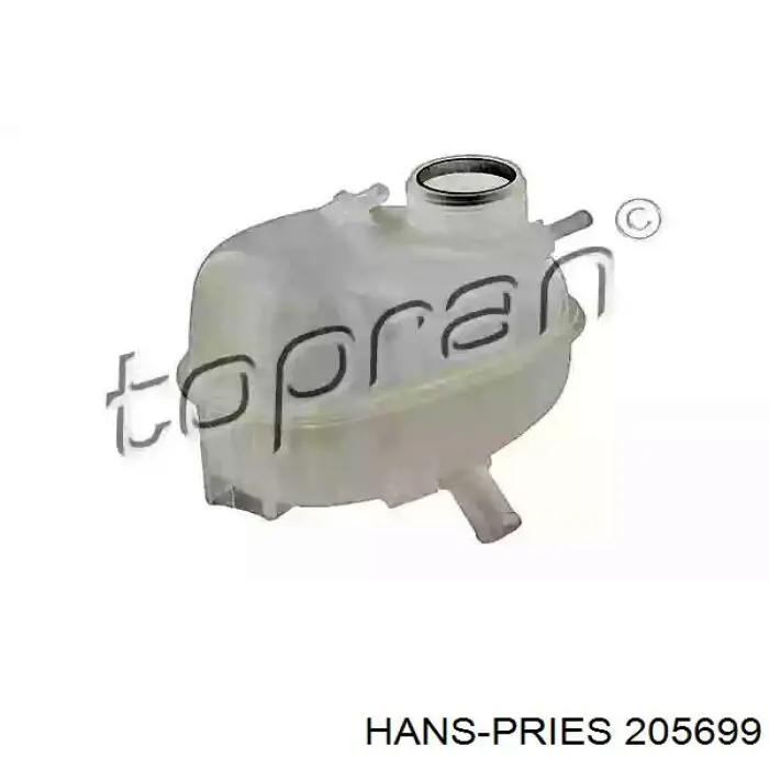 Бачок системы охлаждения двигателя расширительный Hans Pries (Topran) 205699 цена, от 15.05 USD