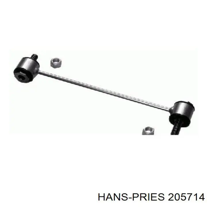 205714 Hans Pries (Topran) Шланг (патрубок) водяного насоса приемный