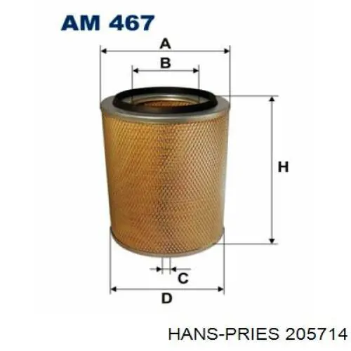 Шланг (патрубок) водяного насоса приемный Hans Pries (Topran) 205714 цена, от 4.58 USD