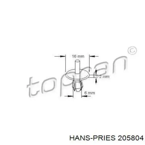  205804 Hans Pries (Topran)