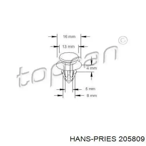  205809 Hans Pries (Topran)