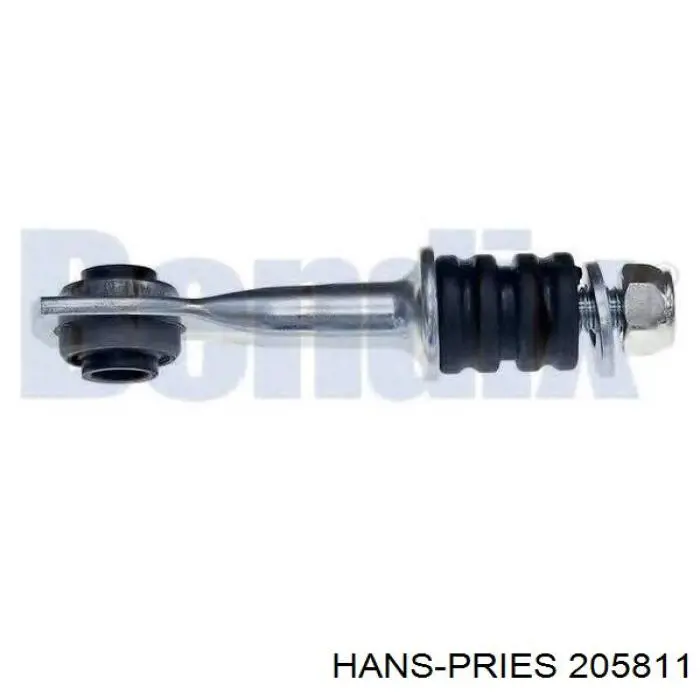205811 Hans Pries (Topran) Внутренняя часть замка передней двери