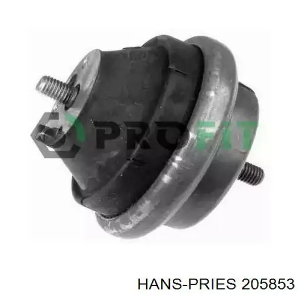205853 Hans Pries (Topran) Подушка (опора) двигателя, левая