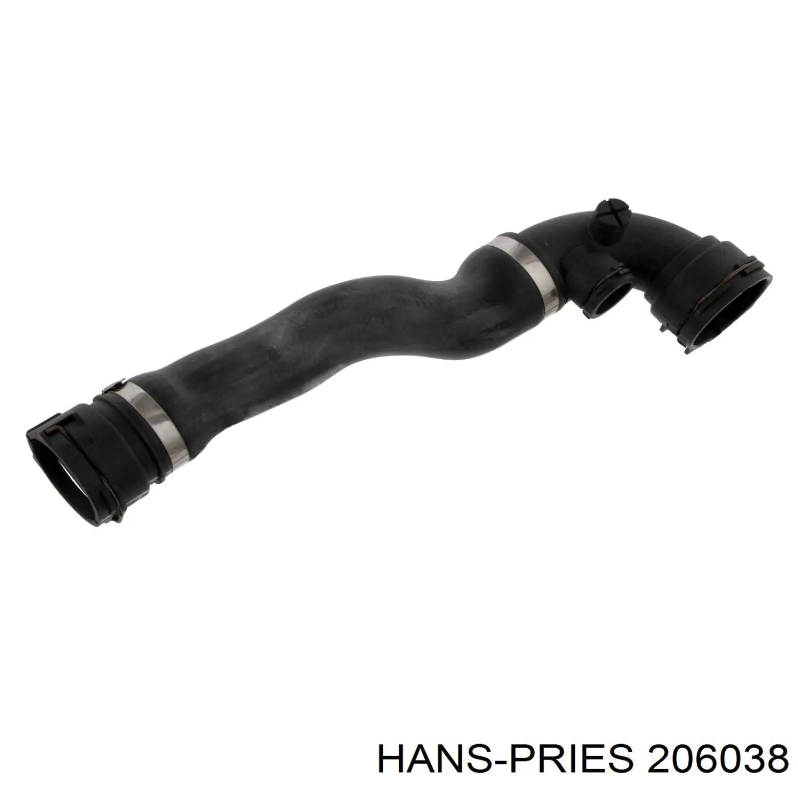 Патрубок вентиляции картера, маслоотделителя Hans Pries (Topran) 206038 цена, от 3.03 USD