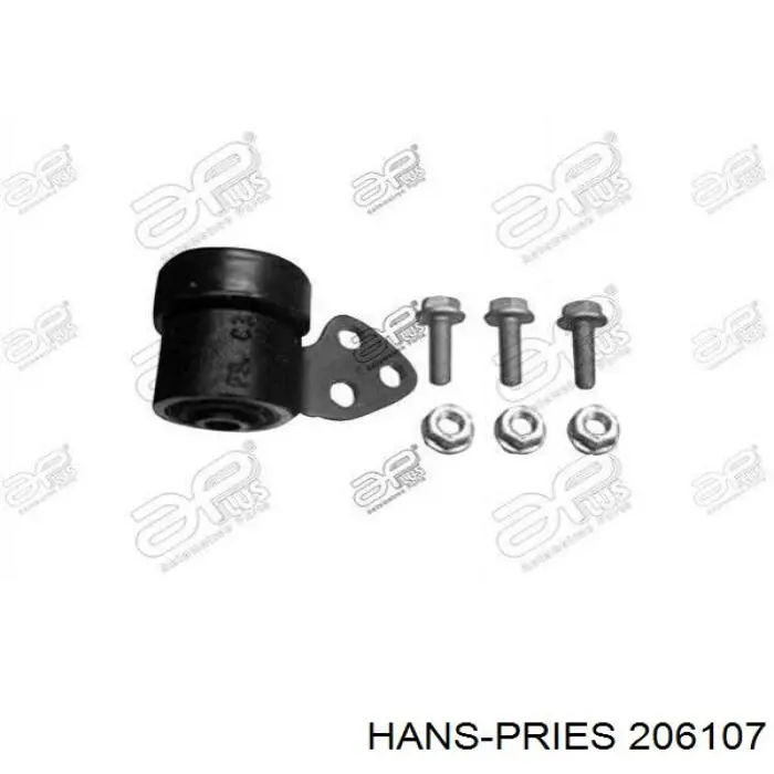 Купить 206107 Hans Pries (Topran) Сайлентблок нижний передней подвески