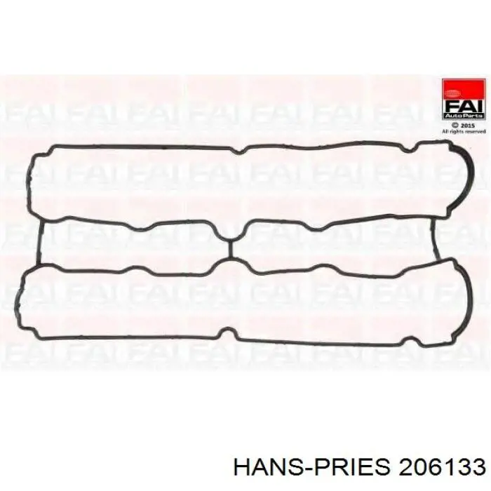 Прокладка крышки двигателя Hans Pries (Topran) 206133 цена, от 7.60 USD