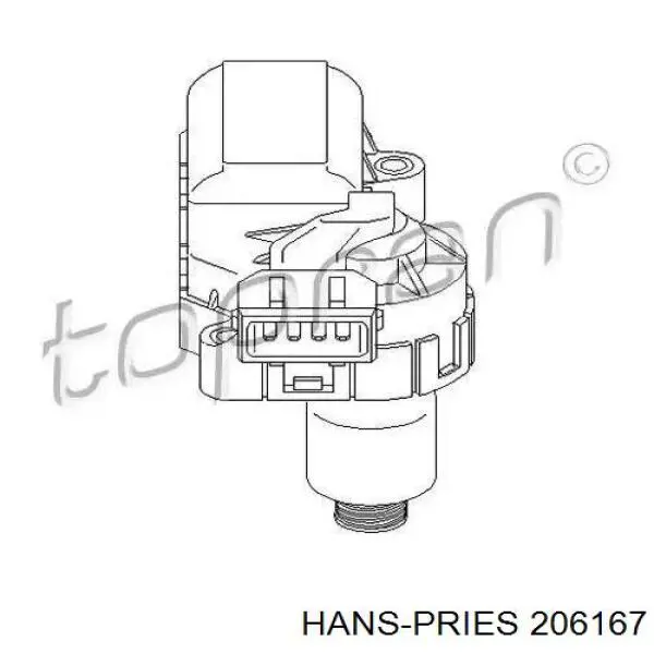 Купить 206167 Hans Pries (Topran) Блок управления ЭПХХ