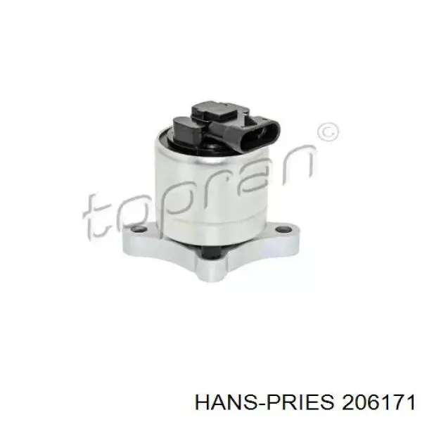 206171 Hans Pries (Topran) Клапан рециркуляции отработавших газов EGR