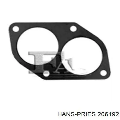 Прокладки выхлопной системы Hans Pries (Topran) 206192 цена, от 2.54 USD